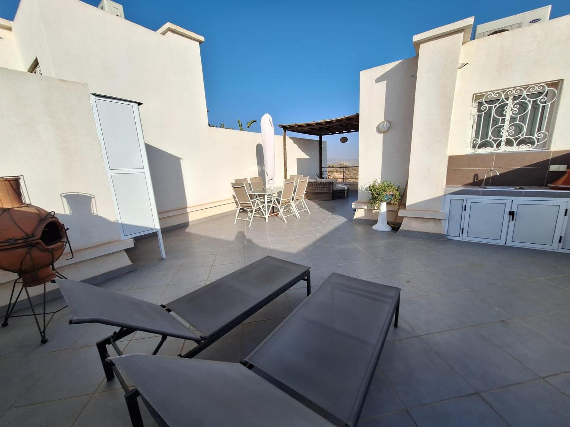 Duplex Taghazout Ocean With Pool & Fitness Lägenhet Exteriör bild