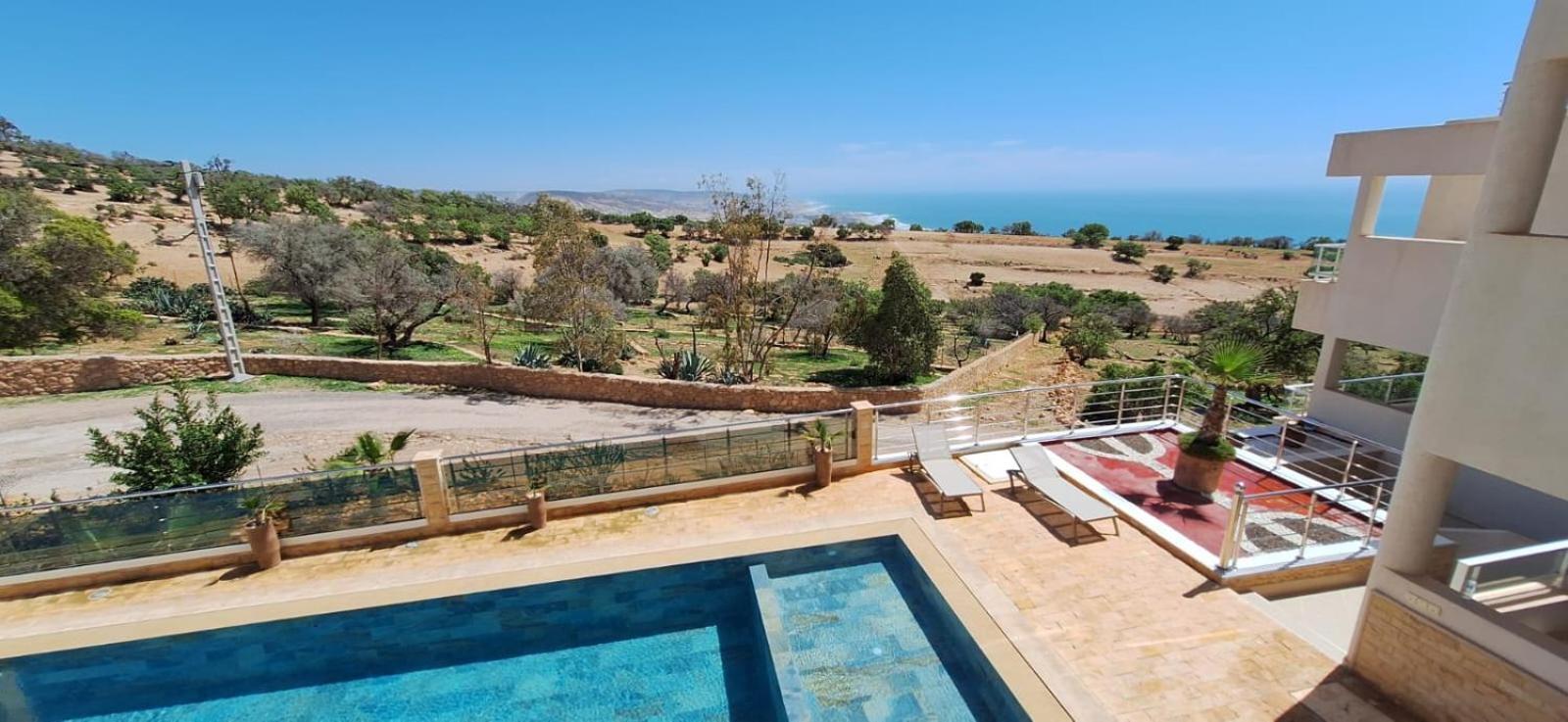 Duplex Taghazout Ocean With Pool & Fitness Lägenhet Exteriör bild