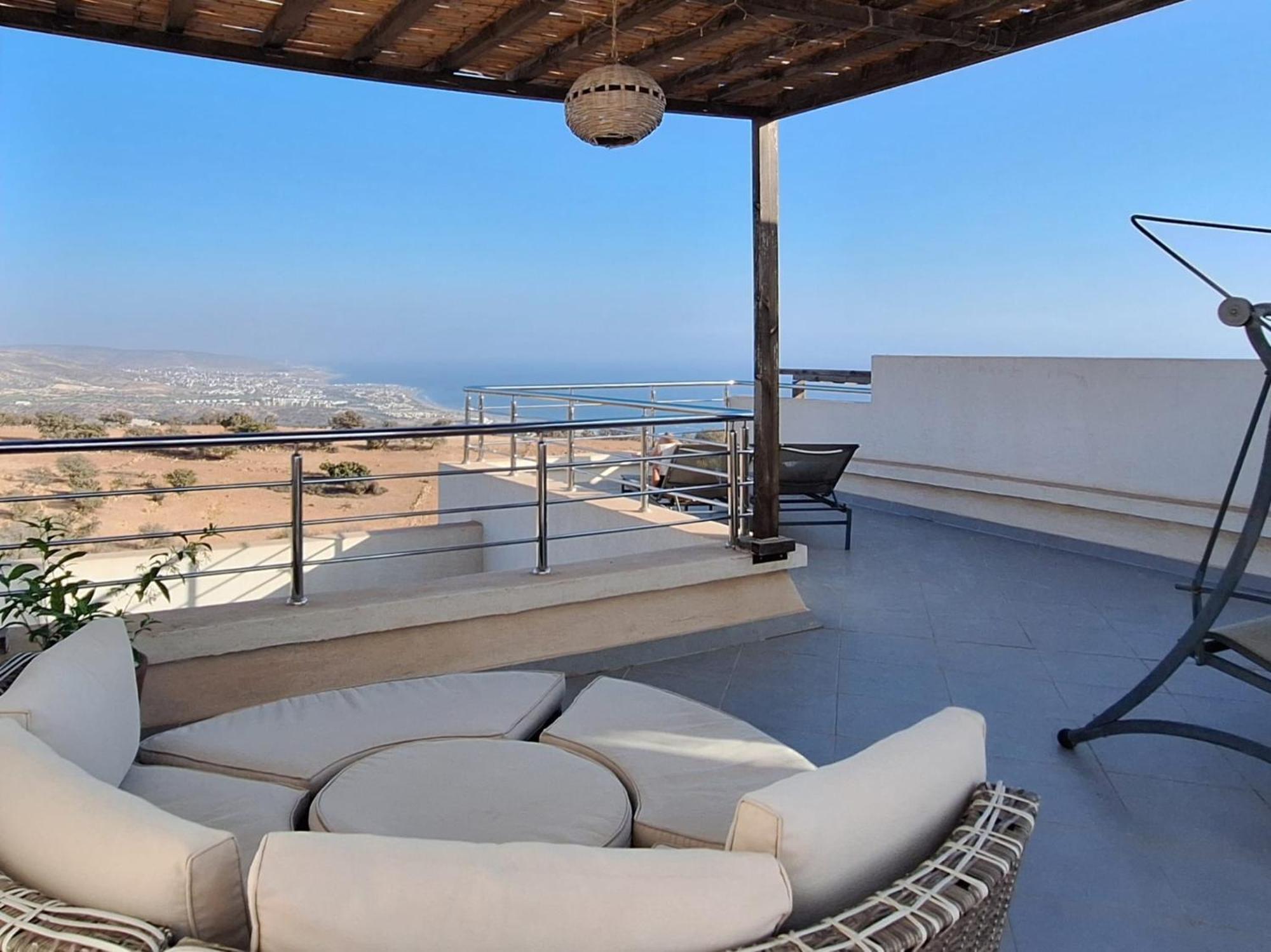 Duplex Taghazout Ocean With Pool & Fitness Lägenhet Exteriör bild