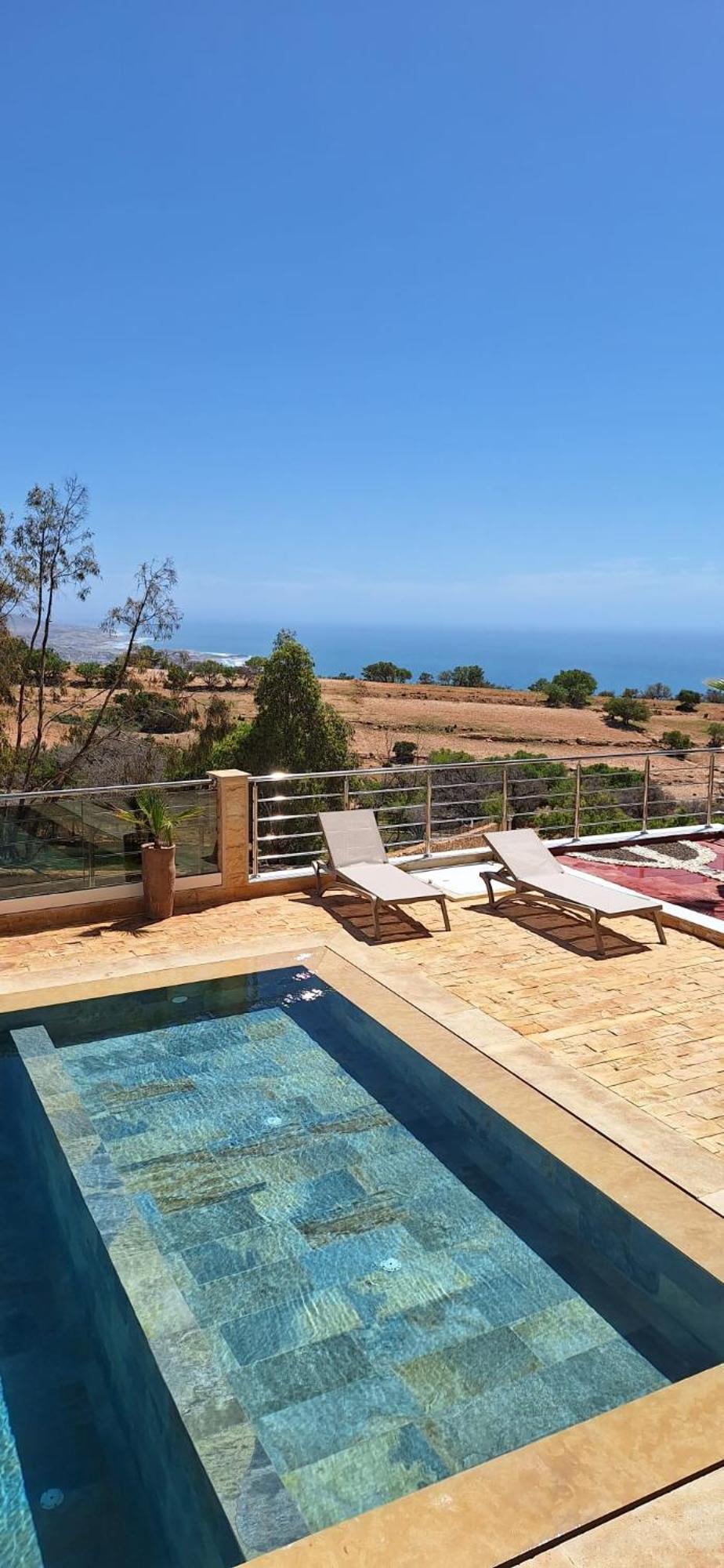 Duplex Taghazout Ocean With Pool & Fitness Lägenhet Exteriör bild