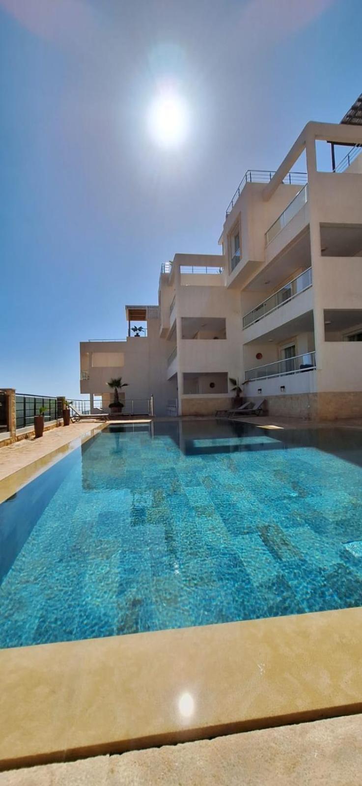 Duplex Taghazout Ocean With Pool & Fitness Lägenhet Exteriör bild